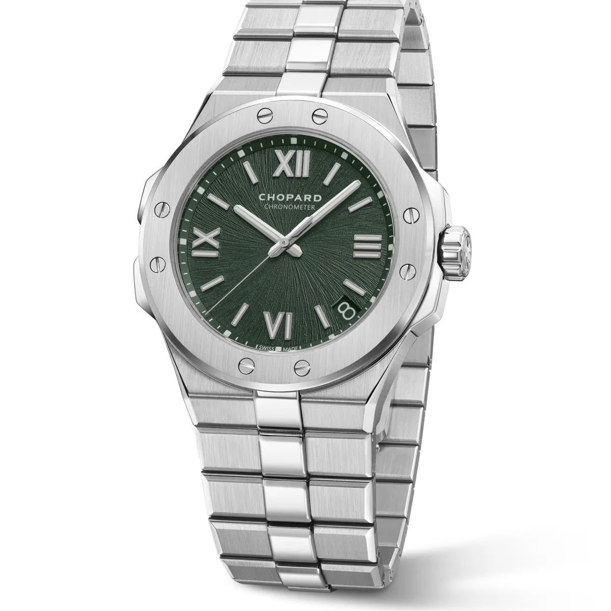Chopard Alpine Eagle 41 en Lucent Steel con brazalete integrado
