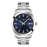T1274SB ACERO & ESFERA AZUL 40 MM CUARZO GENTLEMAN TISSOT