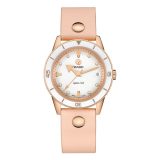 RELOJ ACERO & PVD ORO ROSA-PIEL 37 MM MARINA HOERMANSEDER CAPTAIN COOK RADO R3239P