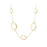 Collar de plata-oro amarillo Suïssa Joiers