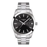 T1274BS ACERO & ESFERA PLATEADA 40 MM CUARZO GENTLEMAN TISSOT