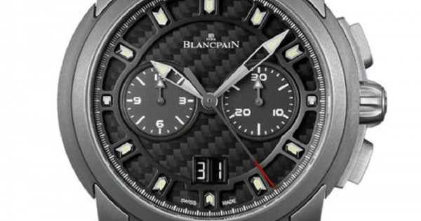 MONTRE BPOR85 CHRONOGRAPHE TITANE CUIR FLY BACK