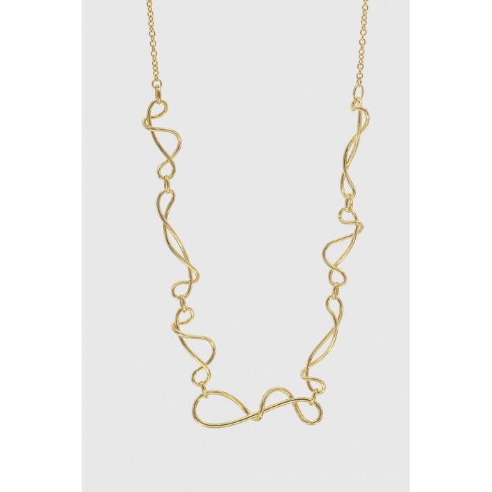 18 kt yellow gold necklace Suïssa Joiers