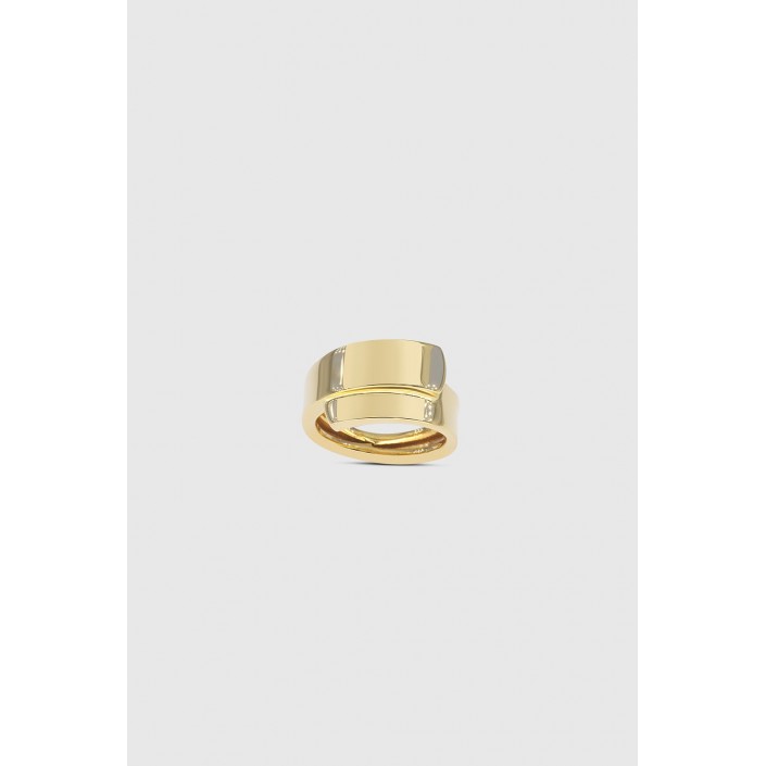 18K yellow gold ring Suïssa Joiers