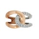 RING IN ROSE / WHITE GOLD & LEO PIZZO DIAMONDS 27748F