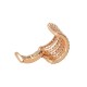 Pendientes para cartilago oro rosa 18 qt & Diamantes earcuff Leopizzo