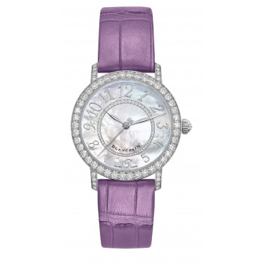 Rellotge Or blanc 18QT & Diamants Pell Ladybird Blancpain