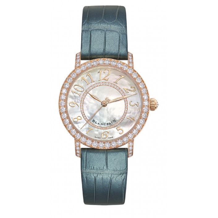 3660MPDL RED GOLD & NATURAL MOTHER-OF-PEARL-DIAMONDS AUTOMATIC BLANCPAIN