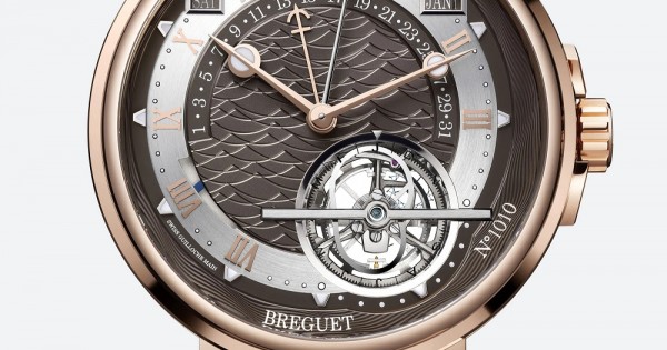 MONTRE OR ROSE CALENDRIER PERP TUEL TOURBILLON GRANDE