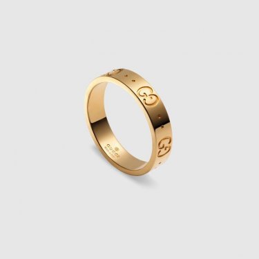 RING YELLOW GOLD ICON GUCCI