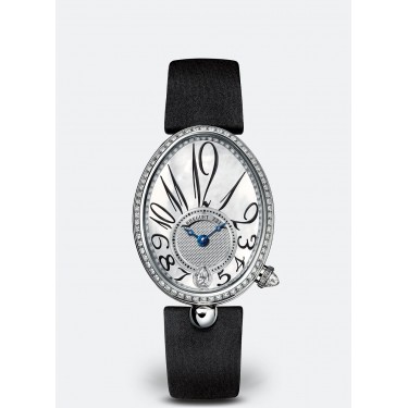 Rellotge Or Blanc 18 QT & Diamants Reine de Naples Breguet