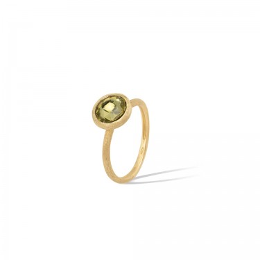 18 KT GOLD RING & PERIDOT JAIPUR COLOR MARCO BICEGO AB632PR01Y-YP