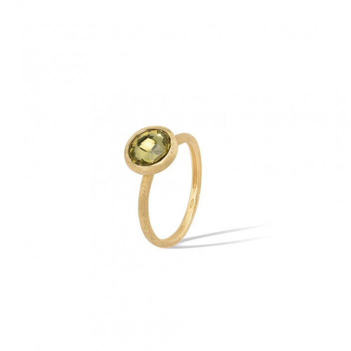 ANILLO ORO 18 QT & PERIDOTO JAIPUR COLOR MARCO BICEGO AB632LC01Y-YP