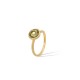 18 KT GOLD & JAIPUR PERIDOT COLOR BICEGO FRAME RING AB632LC01Y-YP