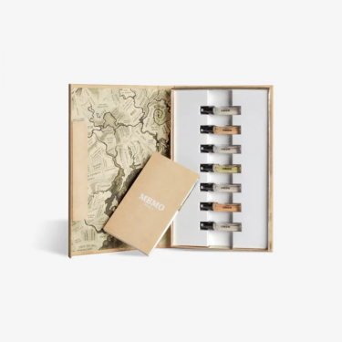 Coffret Découverte x 7 échantillons 'Journey book' Memo Paris | Parfums Exclusifs