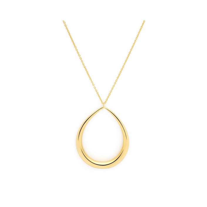 C-773 / PA92CT SILVER-YELLOW GOLD PENDANT SUISSA JOIERS