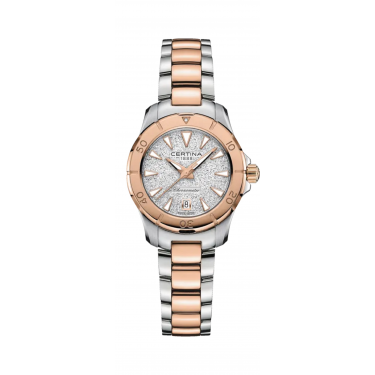 ROSE GOLD PVD & STEEL DS ACTION DIVER LADY CERTINA