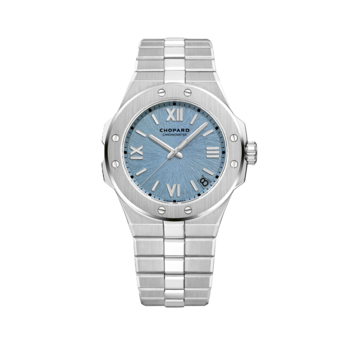 Chopard Alpine Eagle 41 Rhône Blue en Lucent Steel™ 2986003035
