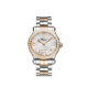 Chopard Happy Sport 36mm two-tone watch with seven moving diamonds