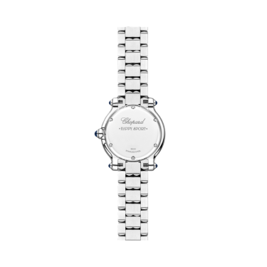 Chopard Happy Sport The First 26mm diamond bezel watch with five moving diamonds