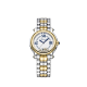 Chopard Happy Sport 26 mm two-tone watch with five moving diamonds