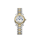 Chopard Happy Sport 26 mm two-tone watch with five moving diamonds