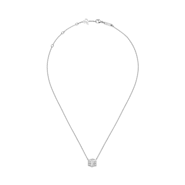 Penjoll Chopard Ice Cube Be Cube — Or Blanc Ètic 18k amb Diamants