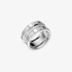 Ice Cube ring in white gold with diamonds Chopard