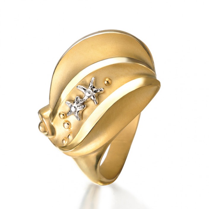 RING IN YELLOW GOLD & DIAMONDS MEDITERRANEAN CARRERA & CARRERA 483245YGD