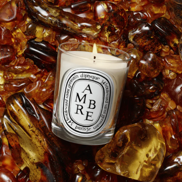 Scented Candle "Ambre" by Diptyque
