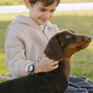 Cutie Puppy watch Flik Flak