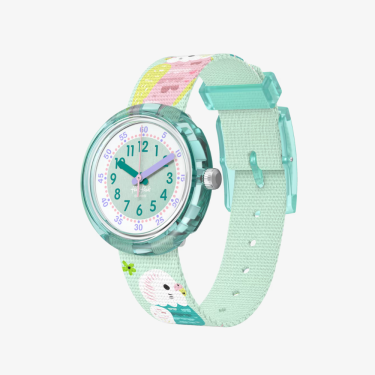 Reloj Happy Budgies Flik Flak 