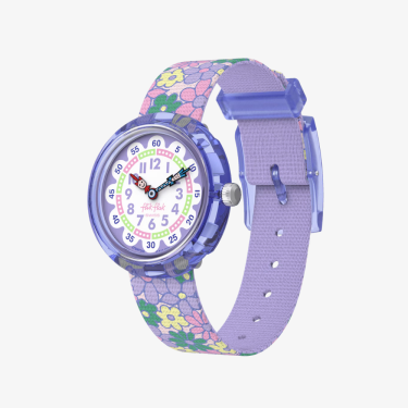 Flower Fields watch Flik Flak 