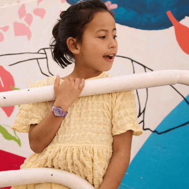 Purple Prism watch Flik Flak 