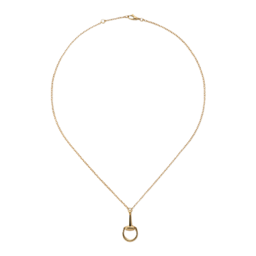 Gucci Horsebit Yellow Gold Necklace