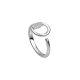 Gucci Horsebit 18K White Gold Diamond Ring