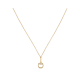 Gucci Horsebit 18K Yellow Gold Diamond Pendant Necklace
