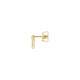 Gucci Horsebit 18K Yellow Gold Diamond Stud Earrings