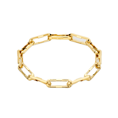 Pulsera cadena ancha Gucci Link to Love oro amarillo 18 ct