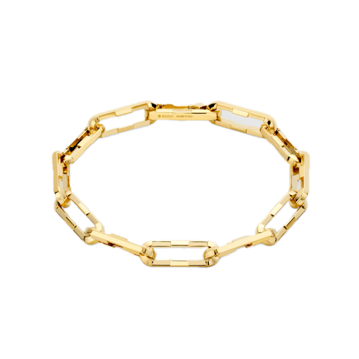 Pulsera cadena ancha Gucci Link to Love oro amarillo 18 ct