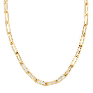 Collar cadena ancha Gucci Link to Love oro amarillo 18 ct