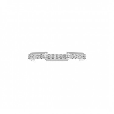 WHITE GOLD & DIAMONDS RING LINK TO LOVE GUCCI 