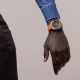 Hermès H08 chronograph watch in orange titanium and carbon 45 mm