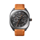 Hermès H08 chronograph watch in orange titanium and carbon 45 mm