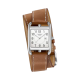 Hermès Cape Cod Large 29 x 37mm Watch with Barénia Leather Double Tour Strap