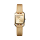 Montre Cape Cod Mini en or jaune avec bracelet doré