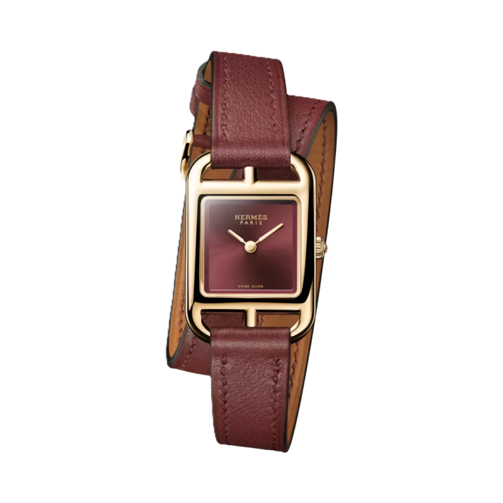 Cape Cod Mini watch in yellow gold with Rouge H dial