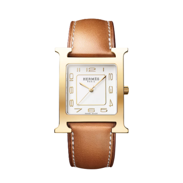 Hermès Heure H Gold Plated 004158WW