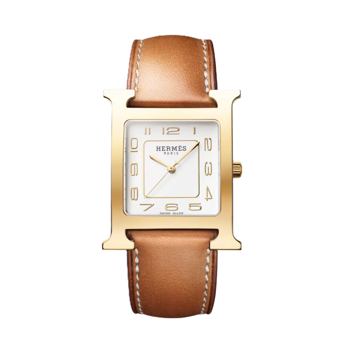 Hermès Heure H Gold Plated 004158WW