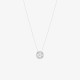 Mini Luna necklace in white gold with diamond by La Brune et La Blonde Mini Luna necklace in white gold with diamond by La Brune et La Blonde